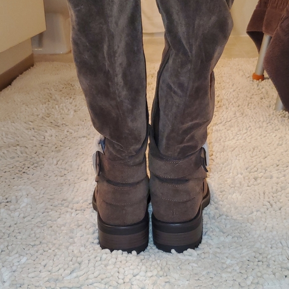 🆕️ NWT Torrid Feaux Suede Boots Size 7W - Picture 6 of 12